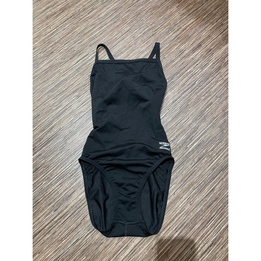 Speedo Solid Endurance + Flyback Training One Piece Swimsuit